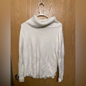 White turtle neck